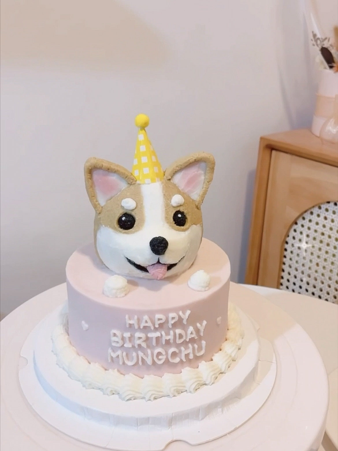 3D立體雙層蛋糕 | 3D cake (Two Tier)