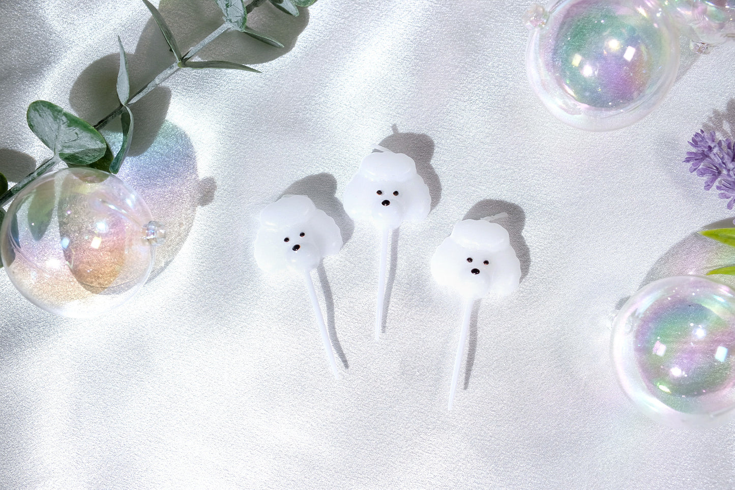 狗狗造型蠟燭|Bichon / Poodle Candles