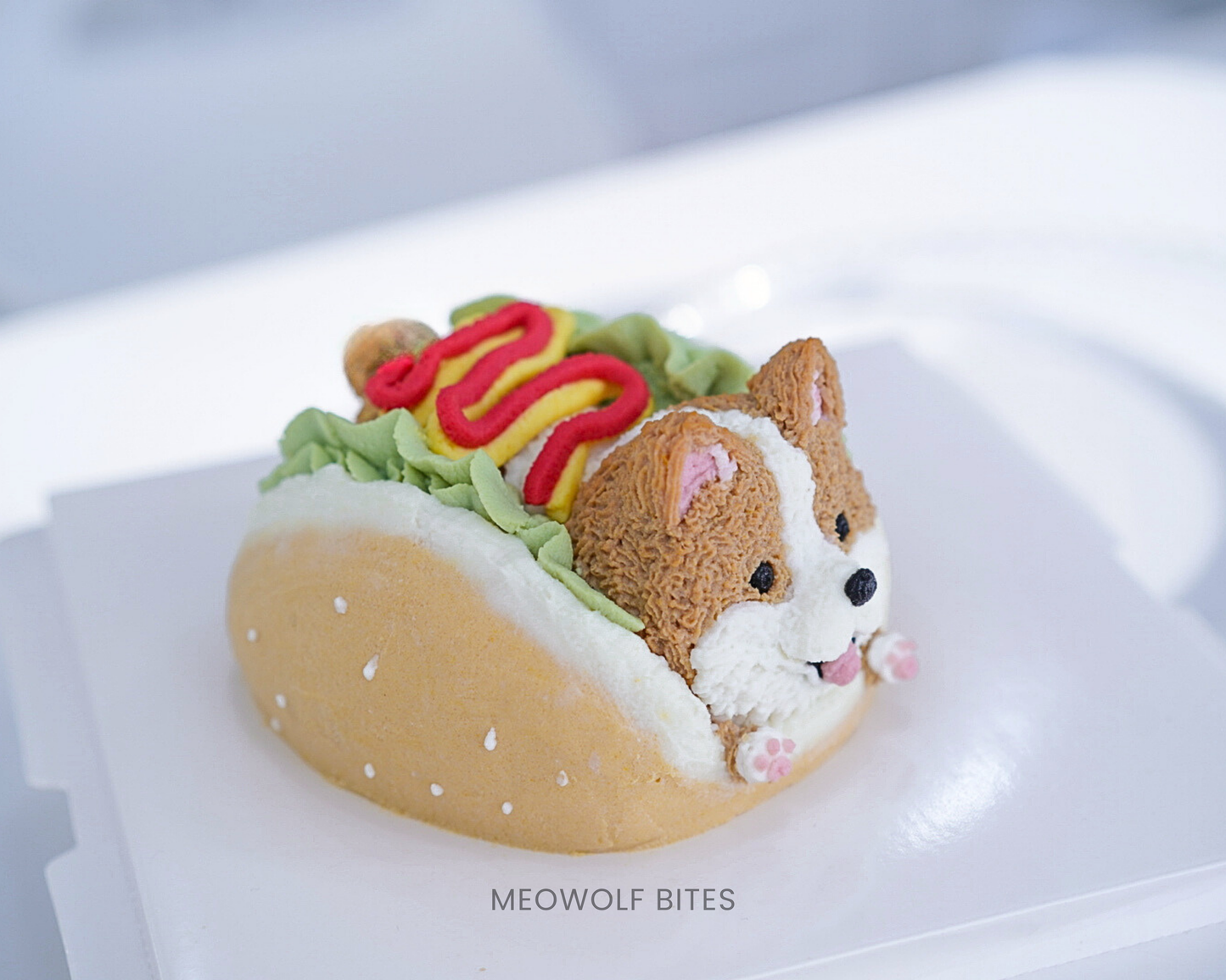 3D熱狗蛋糕｜3D Hot dog